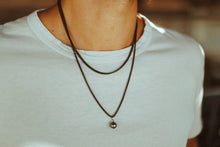 Load image into Gallery viewer, GUNMETAL TAHITIAN PEARL NECKLACE