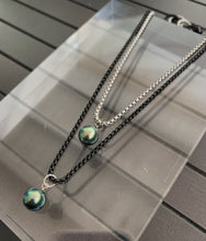 Load image into Gallery viewer, GUNMETAL TAHITIAN PEARL NECKLACE