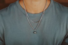 Load image into Gallery viewer, STAINLESS STEEL TAHITIAN PEARL NECKLACE