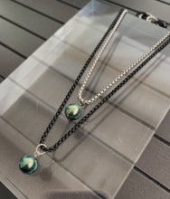 Load image into Gallery viewer, STAINLESS STEEL TAHITIAN PEARL NECKLACE
